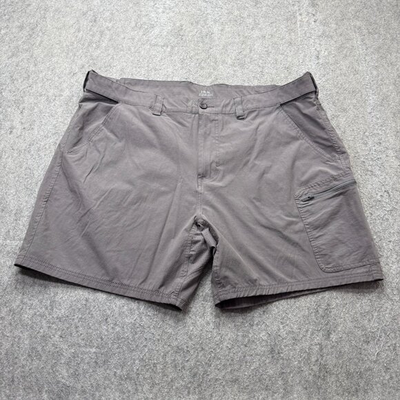 Huk Cargo Fishing Shorts Men 3XL Gray 7" Stretch Next Level Performance - Picture 1 of 15